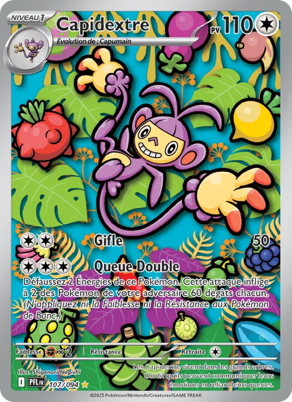 Carte Pokemon 107/094 Capidextre Illustration Rare | LorenZone