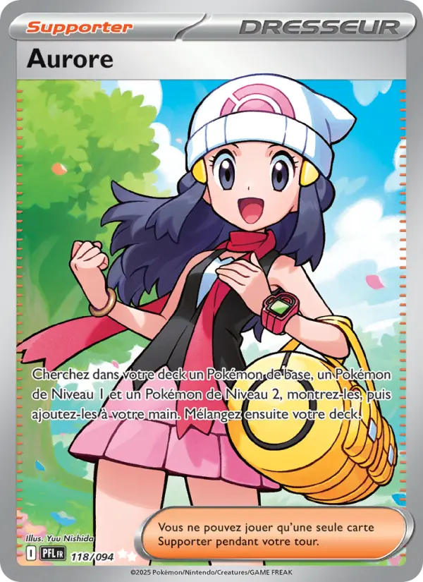 Carte Pokemon 118/094 Aurore Holo | LorenZone