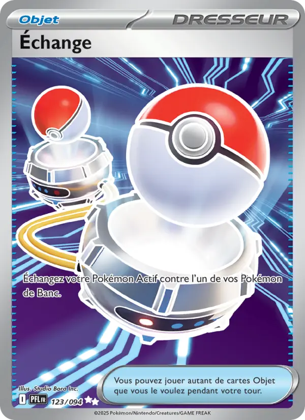 Carte Pokemon 123/094 Échange Holo | LorenZone
