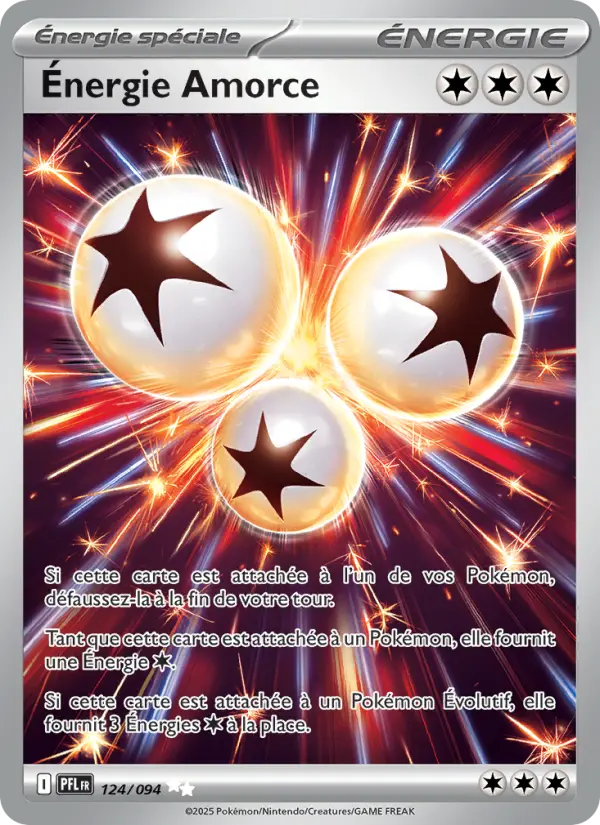 Carte Pokemon 124/094 Énergie Amorce Holo | LorenZone