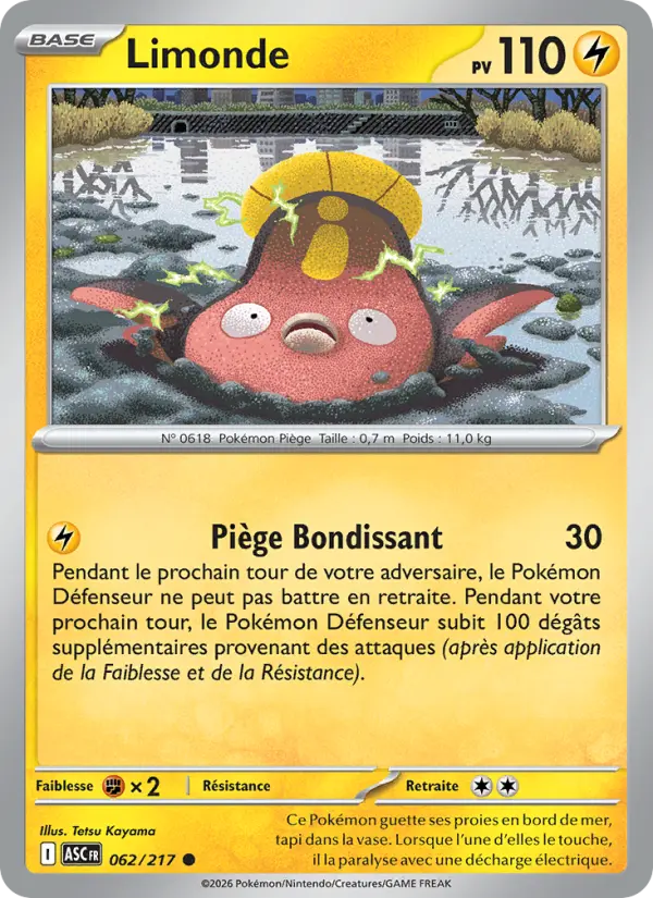 Carte Pokemon 062/217 Limonde Reverse | LorenZone