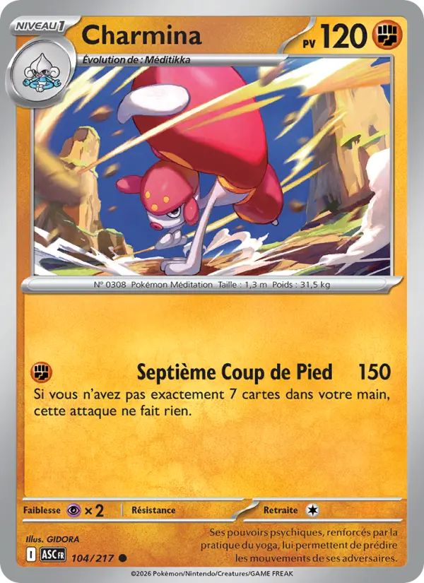 Carte Pokemon 104/217 Charmina Reverse | LorenZone