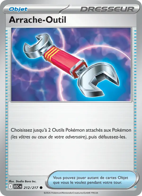 Carte Pokemon 212/217 Arrache-Outil Reverse | LorenZone