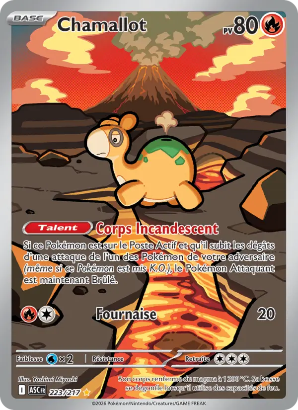 Carte Pokemon 223/217 Chamallot Illustration Rare | LorenZone