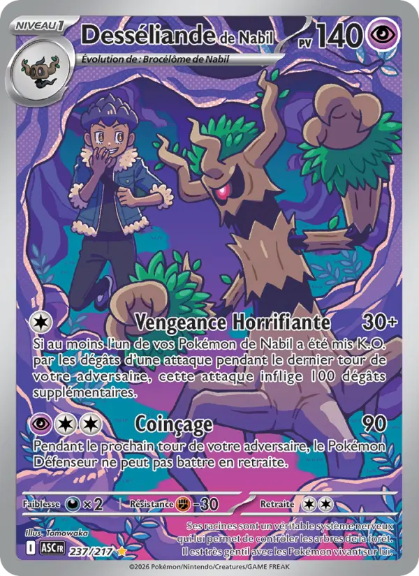 Carte Pokemon 237/217 Desséliande de Nabil Illustration Rare | LorenZone