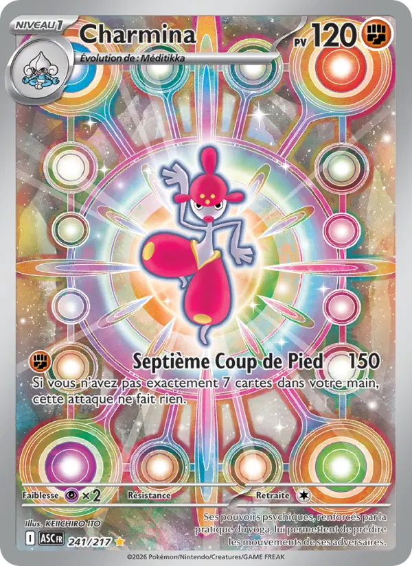 Carte Pokemon 241/217 Charmina Illustration Rare | LorenZone