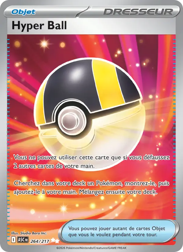 Carte Pokemon 264/217 Hyper Ball Holo | LorenZone