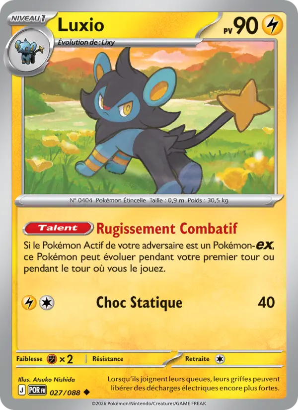 027/088 - Luxio - quilibre Parfait | LorenZone 027/088 - Luxio - quilibre Parfait | LorenZone