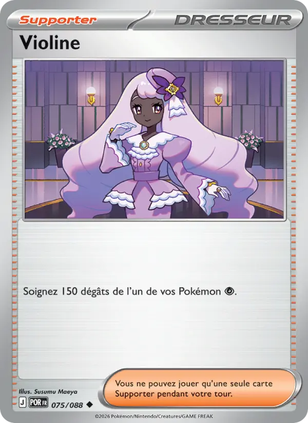 Carte Pokemon 075/088 Violine Reverse | LorenZone