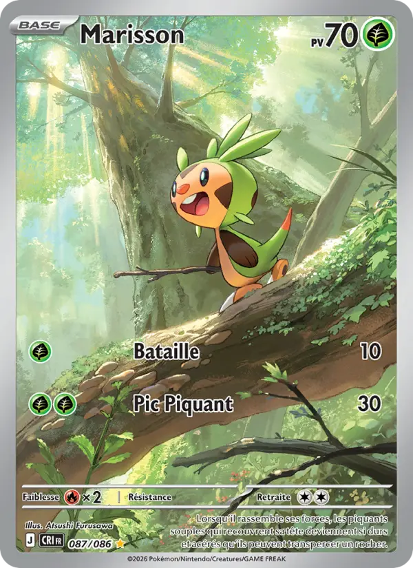 Carte Pokemon 087/086 Marisson | LorenZone