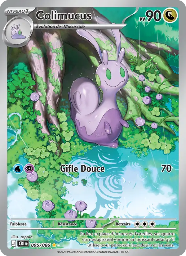 Carte Pokemon 095/086 Colimucus | LorenZone