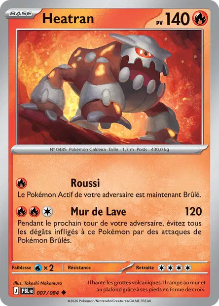Carte Pokemon 007/084 Heatran | LorenZone