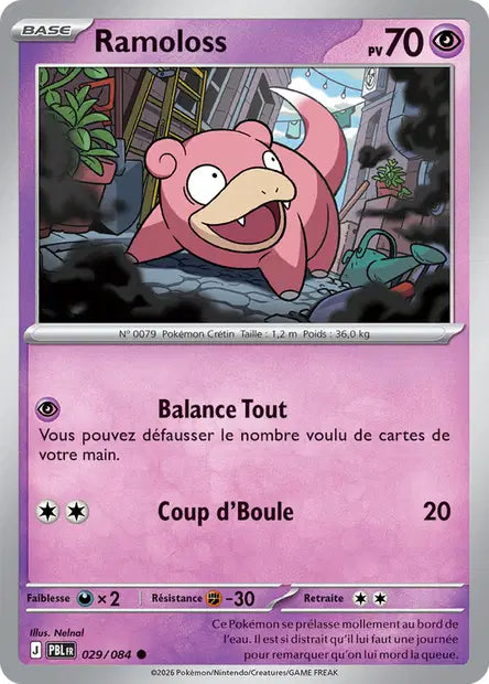 Carte Pokemon 029/084 Ramoloss | LorenZone