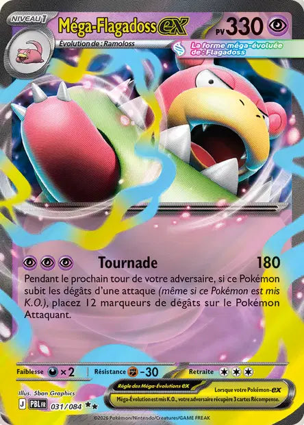 Carte Pokemon 031/084 Méga-Flagadoss-ex | LorenZone