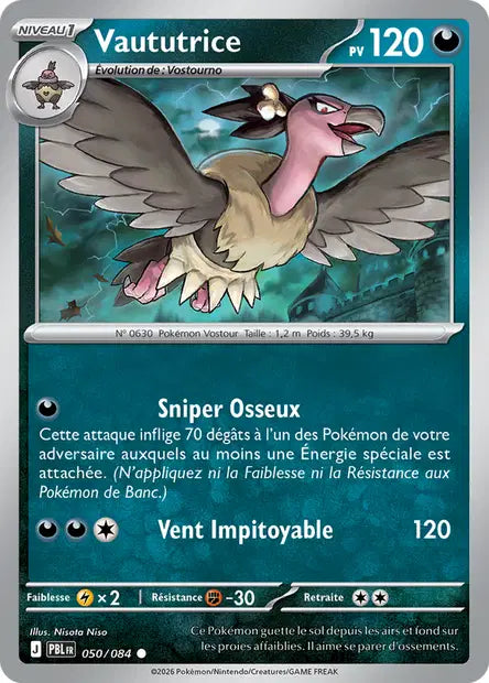 Carte Pokemon 050/084 Vaututrice | LorenZone