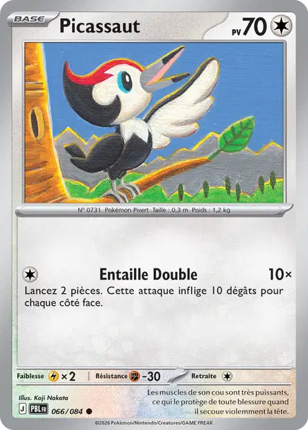 Carte Pokemon 066/084 Picassaut | LorenZone