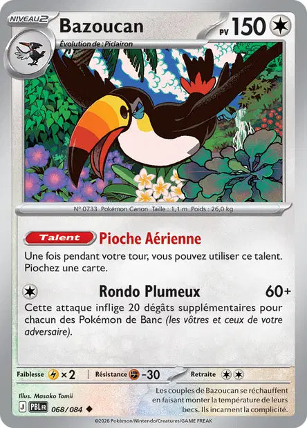 Carte Pokemon 068/084 Bazoucan | LorenZone