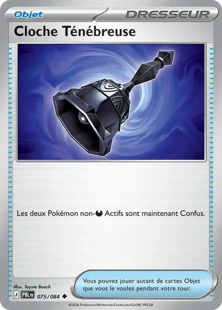 Carte Pokemon 075/084 Cloche Ténébreuse | LorenZone