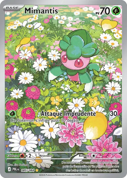 Carte Pokemon 085/084 Mimantis Illustration Rare | LorenZone