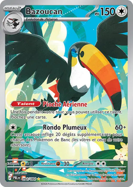 Carte Pokemon 094/084 Bazoucan Illustration Rare | LorenZone