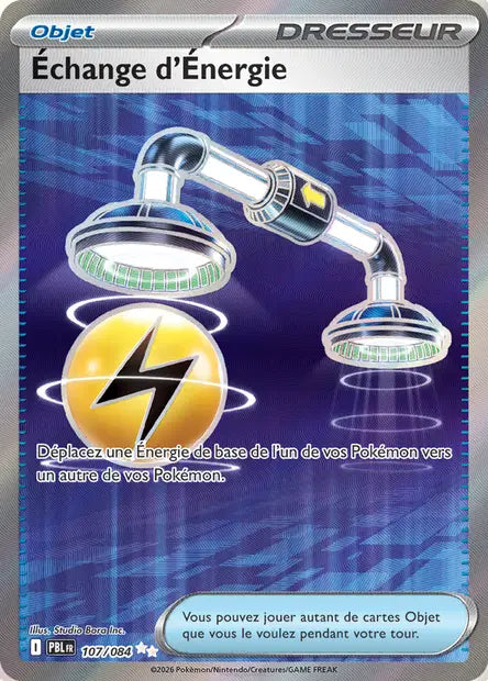 Carte Pokemon 107/084 Échange d'Énergie Ultra Rare | LorenZone
