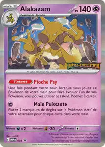 Carte Pokemon 003 Alakazam Holo | LorenZone