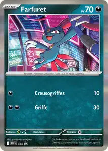 Carte Pokemon MEP020 Farfuret Holo | LorenZone