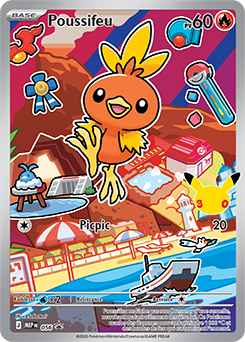Carte Pokemon MEP056 Poussifeu Holo | LorenZone