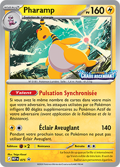 Carte Pokemon MEP075 Pharamp Holo | LorenZone