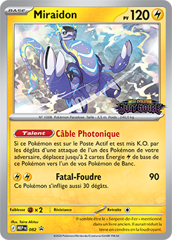 Carte Pokemon MEP082 Miraidon Holo | LorenZone