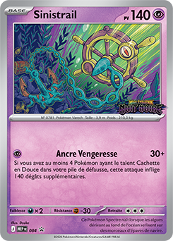 Carte Pokemon MEP084 Sinistrail Holo | LorenZone