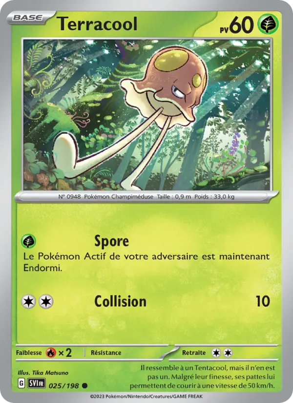 Carte Pokemon 025/198 Terracool | LorenZone