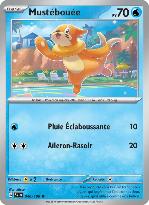 Carte Pokemon 046/198 Mustébouée | LorenZone