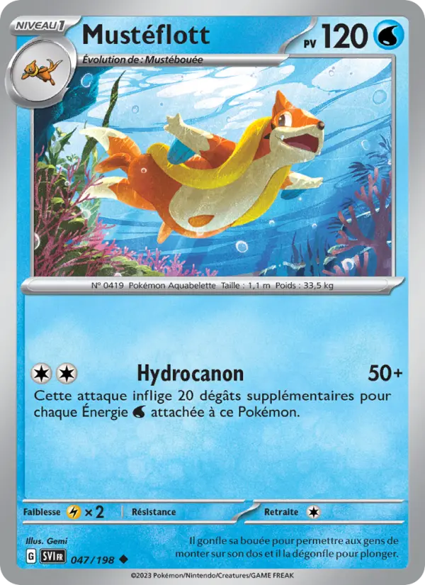 Carte Pokemon 047/198 Mustéflott | LorenZone