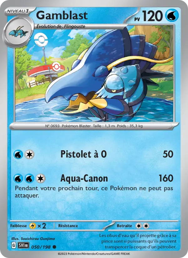 Carte Pokemon 050/198 Gamblast | LorenZone
