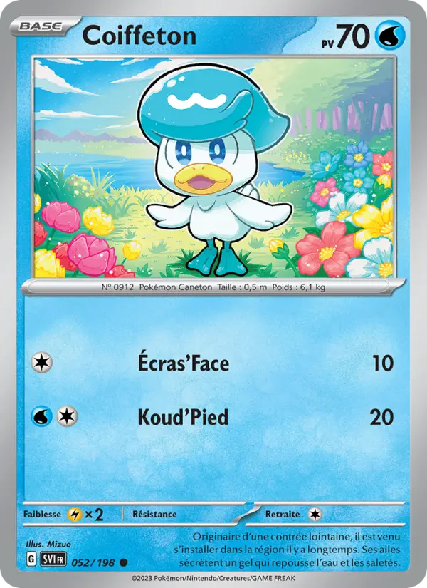 Carte Pokemon 052/198 Coiffeton | LorenZone