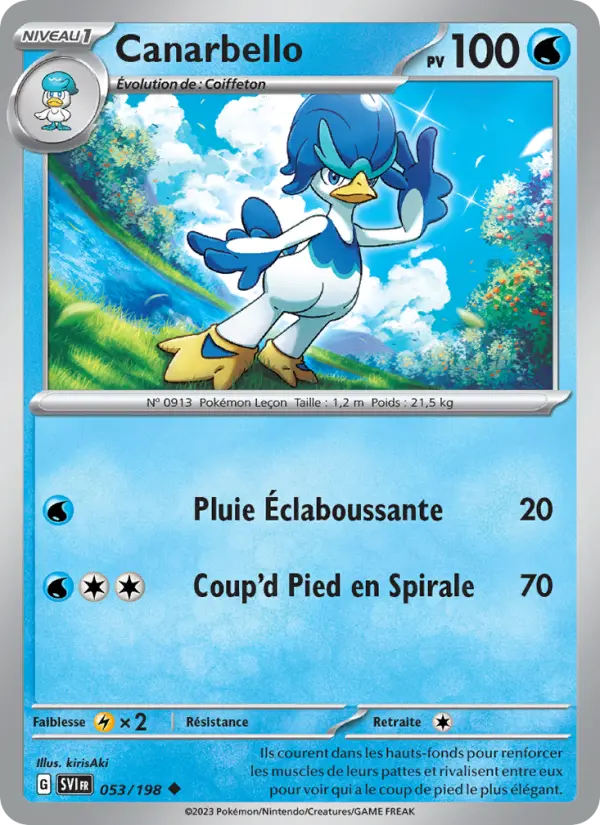 Carte Pokemon 053/198 Canarbello | LorenZone