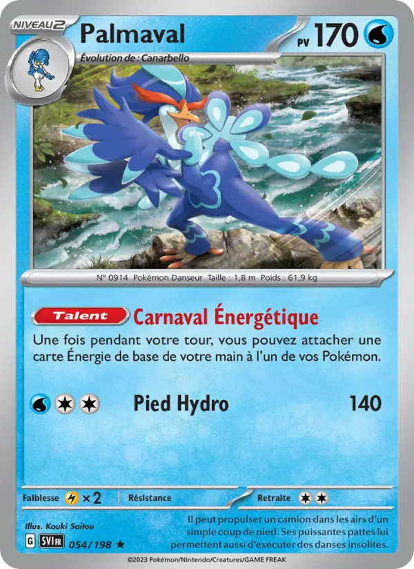 Carte Pokemon 054/198 Palmaval Holo | LorenZone
