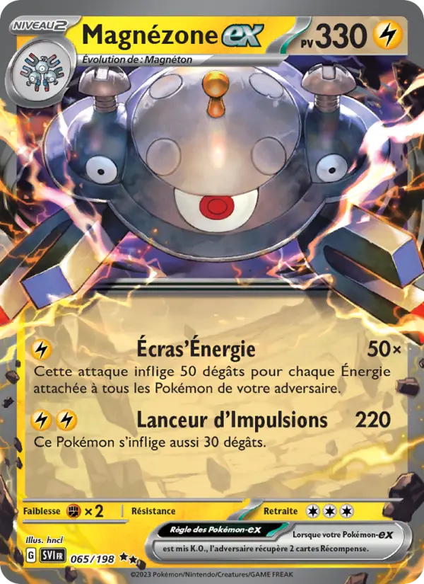 Carte Pokemon 065/198 Magnézone-ex | LorenZone