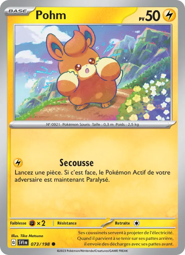 Carte Pokemon 073/198 Pohm | LorenZone