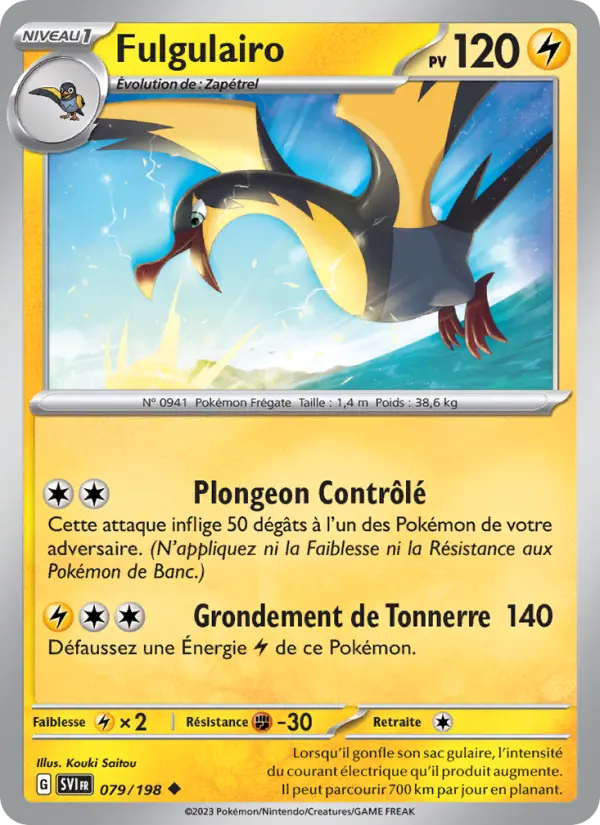 Carte Pokemon 079/198 Fulgulairo | LorenZone