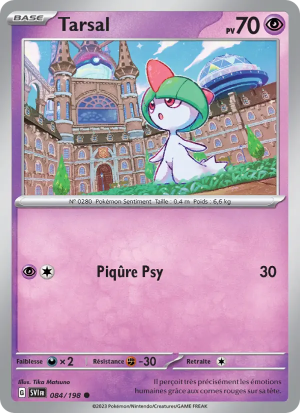 Carte Pokemon 084/198 Tarsal | LorenZone