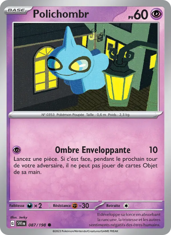 Carte Pokemon 087/198 Polichombr | LorenZone
