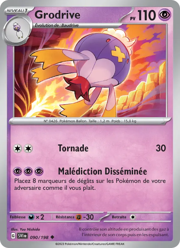 Carte Pokemon 090/198 Grodrive | LorenZone