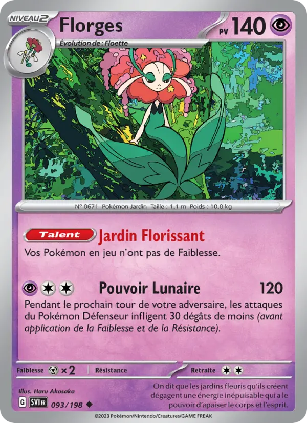 Carte Pokemon 093/198 Florges | LorenZone
