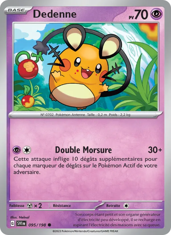 Carte Pokemon 095/198 Dedenne | LorenZone
