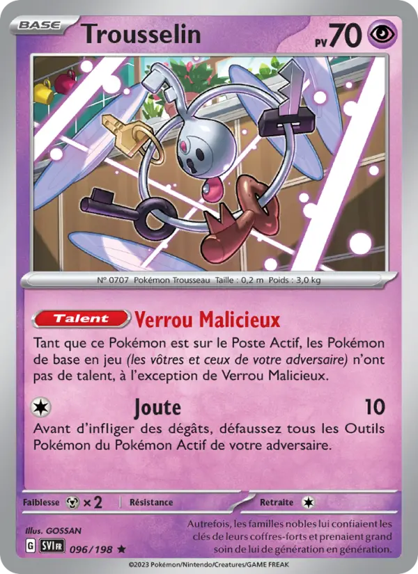 Carte Pokemon 096/198 Trousselin Holo | LorenZone