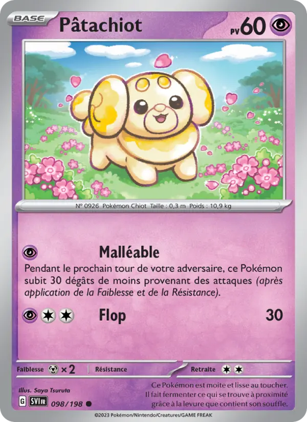Carte Pokemon 098/198 Pâtachiot | LorenZone