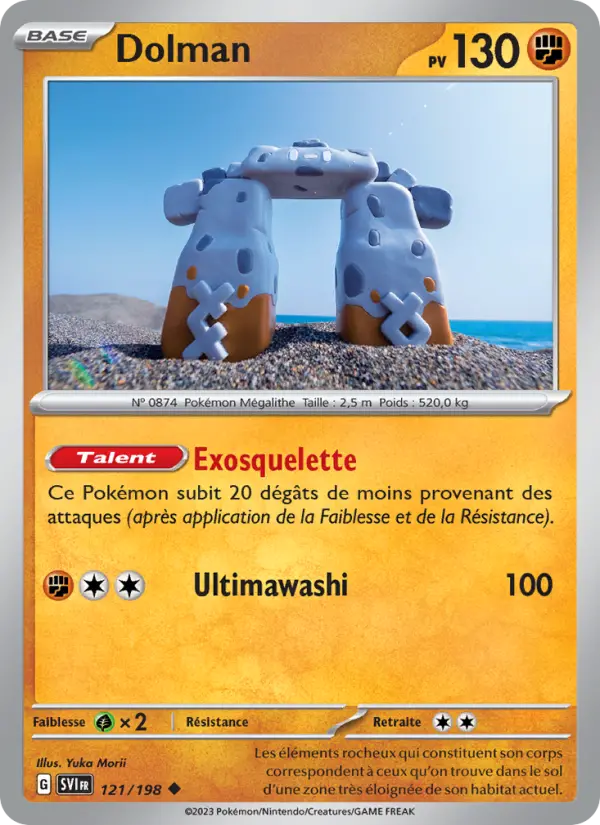 Carte Pokemon 121/198 Dolman | LorenZone