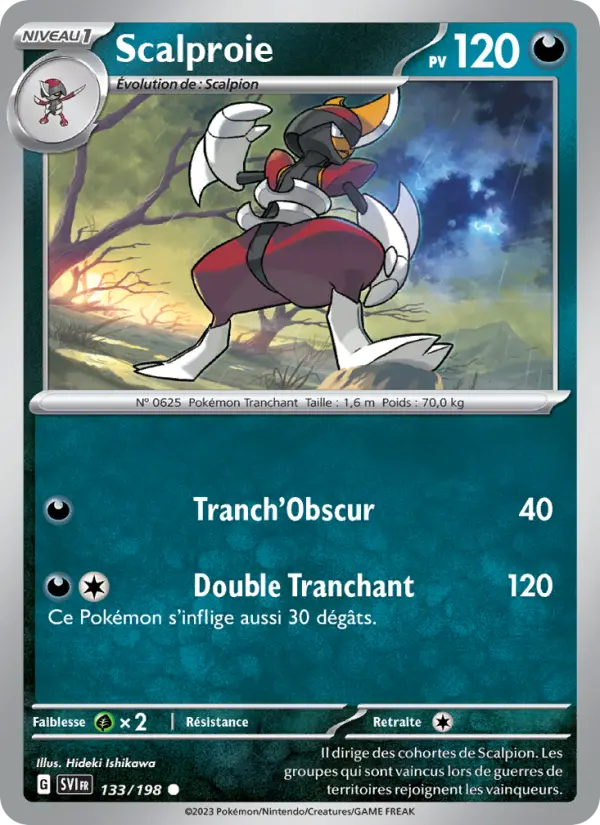 Carte Pokemon 133/198 Scalproie | LorenZone
